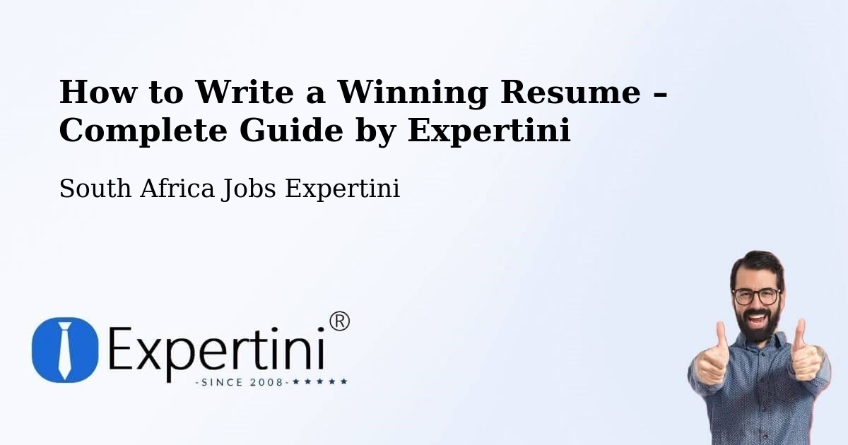 Resume Writing Guide for Job Seekers – Modderfontein - Modderfontein, South Africa Jobs Expertini